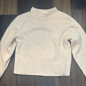 Vince tan cashmere sweater